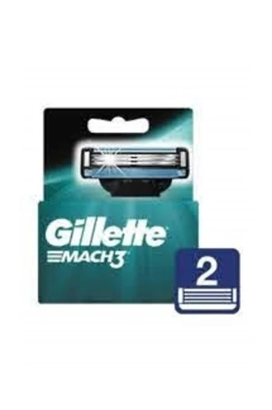 Gillette Mach3 Yedek Bıçak 2'Li - Resim 2