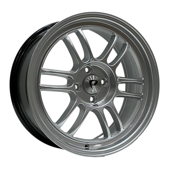 7 X 16 BK-808 4X100 ET35 73.1 HYPER SILVER (4 ADET) ürün görseli 1