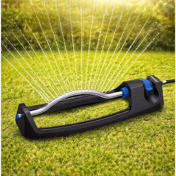 Hyundai 5880 Salınımlı Çim Sulama Fıskiyesi 17 Delik Pirinç Nozul – Bahçe Sprinkler ürün görseli 1