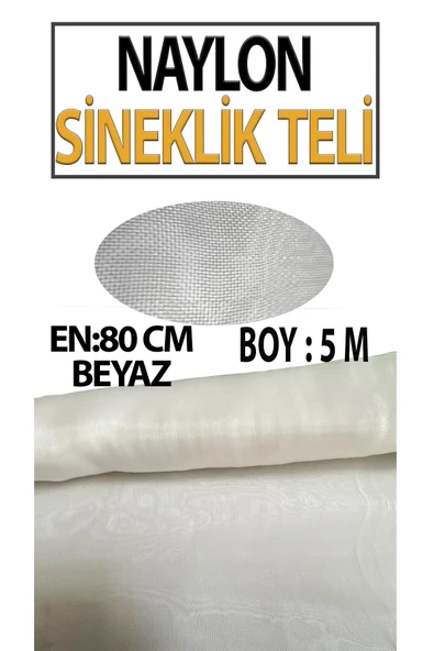 Naylon Sinek Teli En 80 Cm Boy 5 Metre ürün görseli 1