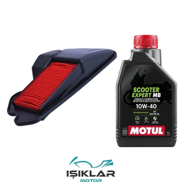 Honda Spacy Alpha Motul Yağ Ve Hava Filtre Bakım Seti Bs0036 ürün görseli 1