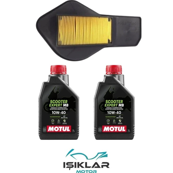 Yamaha Cygnus Rs Motul Yağ Ve Hava Filtre Bakım Seti Bs0032 ürün görseli 1