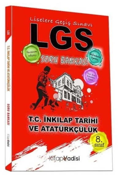 8.Sınıf Lgs İnkılap Tarihi Soru Bankası Kitap Vadisi ürün görseli 1
