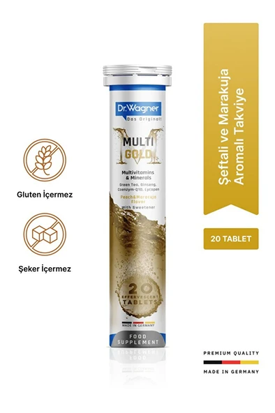Dr. Wagner - Multi-Gold - 20 Tablet ürün görseli 1