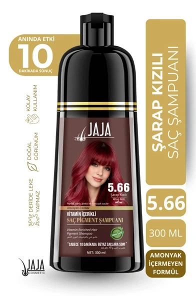 JAJA ŞAMPUAN 300 ML ŞARAP KIZILI 5.66 ürün görseli 1