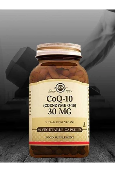 Solgar Coenzyme Q-10 30 mg 60 Kapsül - Resim 3