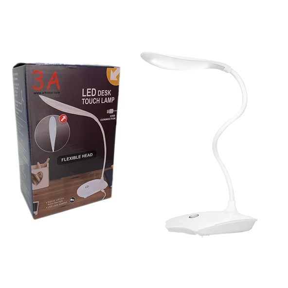 USB ve Pilli Masa Lambası LED Dokunmatik Işıklı Taşınabilir Lamba ürün görseli 1