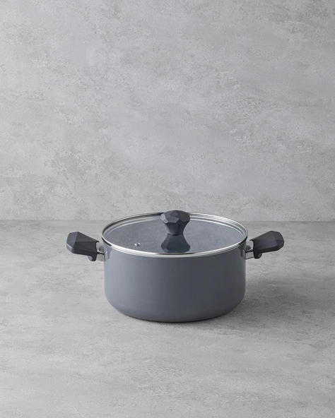 English Home Prego CeraWell Seramik Tencere Gri - 24 cm ürün görseli 1