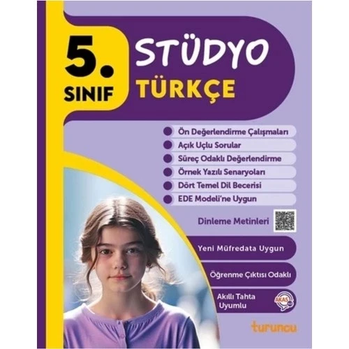 Turuncu 5.Sınıf Stüdyo Türkçe ürün görseli 1