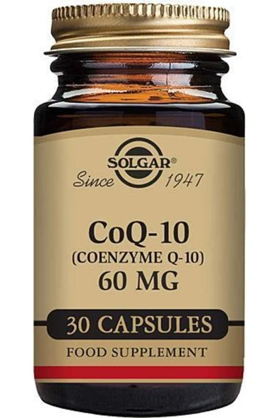 Solgar Coenzyme Q-10 30 mg 60 Kapsül ürün görseli 1