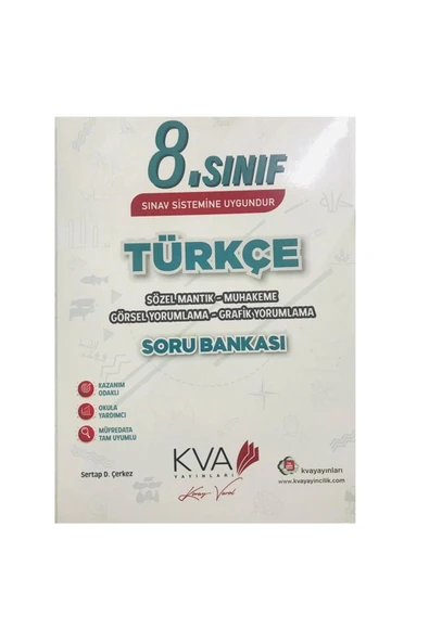 Kva 8.Sınıf Türkçe Soru Bankası ürün görseli 1