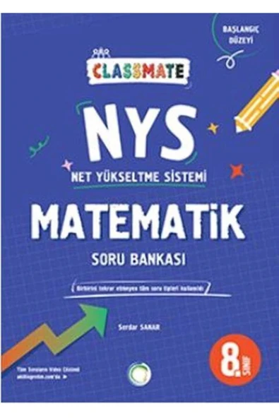 Okyanus 8.Sınıf Matematik Soru Bankası Classmate Net Yükseltme Sistemi ürün görseli 1