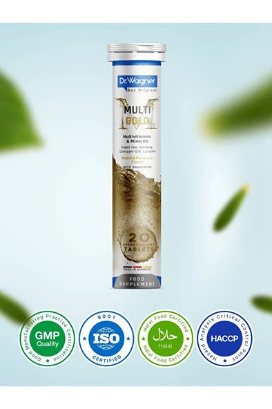 Dr. Wagner - Multi-Gold - 20 Tablet - Resim 2