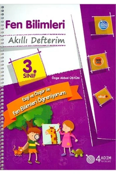 3.Sınıf Fen Bilimleri Akıllı Defterim Kronometre ürün görseli 1
