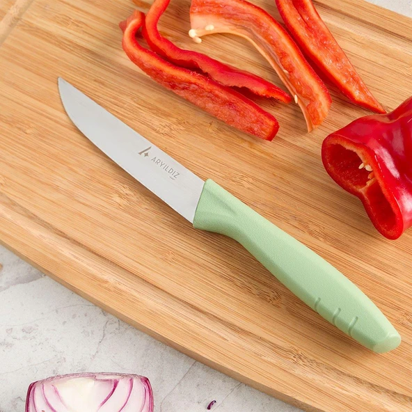 Aryıldız Primo Sebze Bıçağı Yeşil 11cm 301685 ürün görseli 1