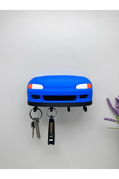 3D Baskı Dekoratif Honda Civic Model Tasarımlı Anahtar Askılığı ürün görseli 1