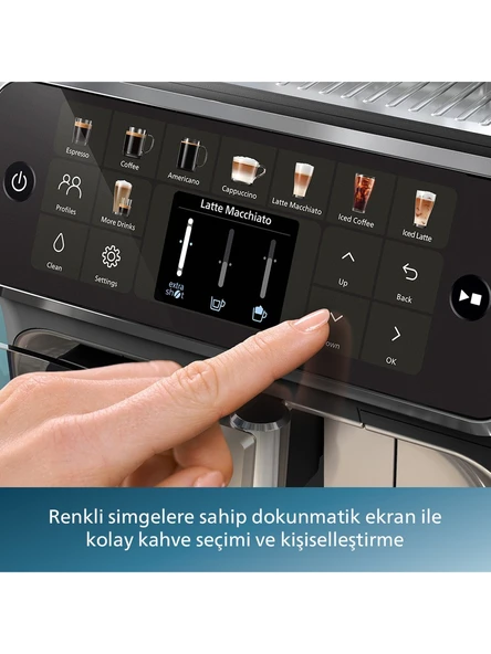 Philips 5500 Serisi LatteGo EP5547/90 Tam Otomatik Espresso Makinesi - Resim 4