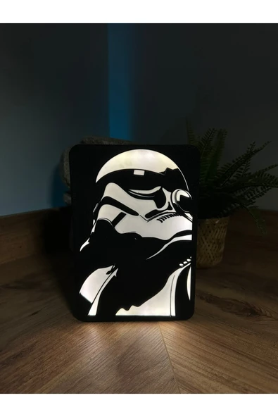 Darth Sidious Dekoratif Masa Üstü Led Lamba V2 - Resim 4