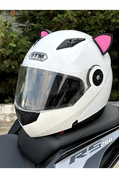 Butik Motor & Motosiklet Kedi Kulağı Kask Dış Aksesuar ürün görseli 1