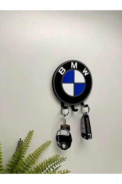 3D Baskı Dekoratif BMW Model Anahtar Askılığı - Resim 2