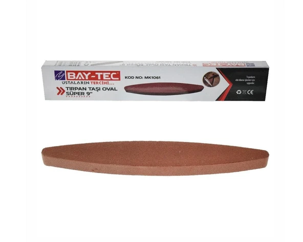 Tırpan Taşı Oval Süper 9'' 230 mm MK1061 ürün görseli 1