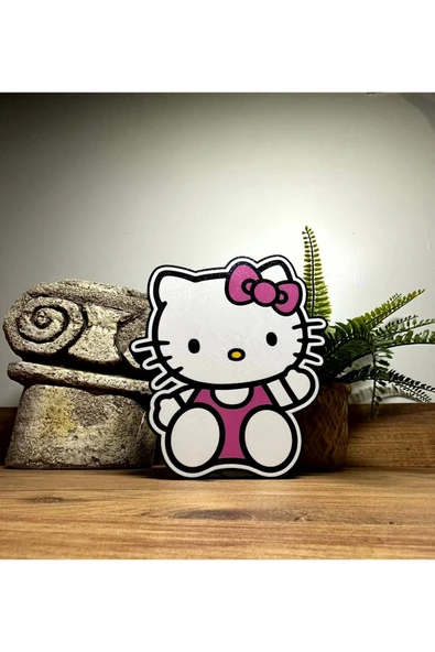 Butik Hello Kitty Masa Üstü Dekoratif Led Lamba ürün görseli 1