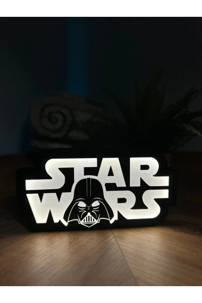 Star Wars Dekoratif Masa Üstü Led Lamba - Resim 5