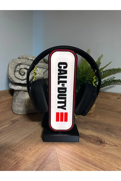Butik Call Of Duty Gamer Kulaklık Standı Ve Dekoratif Masa Üstü Led Lamba ürün görseli 1