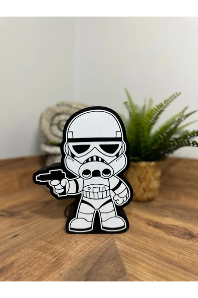Darth Sidious Dekoratif Masa Üstü Led Lamba V3 - Resim 3