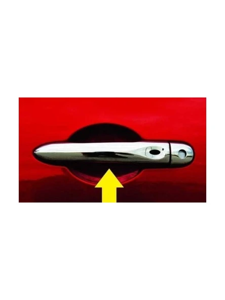 Renault Clio 4 Hb Krom Kapı Kolu 4 Kapı 2012-2019 Sensörlü A+ Kalite - Resim 3