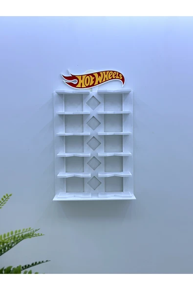 3D Baskı 1/64 Ölçekli Araç Sergileme Rafı - Resim 5