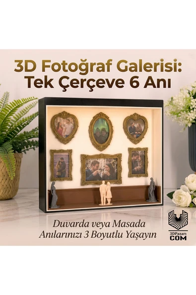 3D Anı Çerçevesi ürün görseli 1