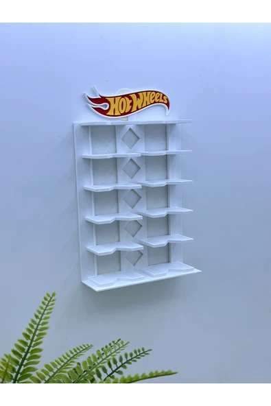 3D Baskı 1/64 Ölçekli Araç Sergileme Rafı - Resim 6
