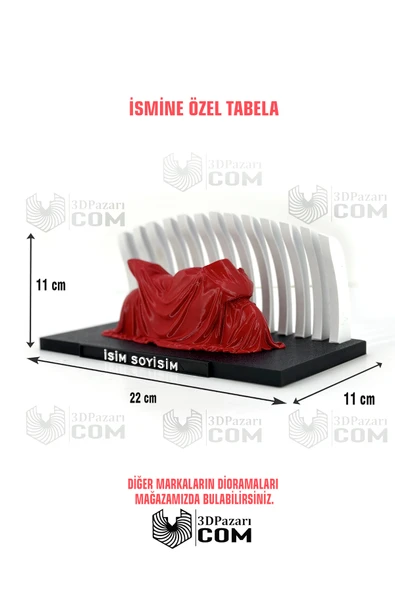3D Baskı 1/64 Ölçekli Motor Diorama Tasarımlı Sergileme Garajı ürün görseli 1