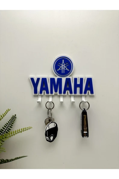 3D Baskı Dekoratif Yamaha Model Motorcu Anahtar Askılığı ürün görseli 1