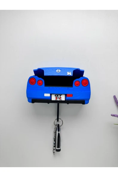 3D Baskı Dekoratif Nissan R34 Skyline Model Anahtar Askılığı ürün görseli 1