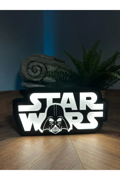 Star Wars Dekoratif Masa Üstü Led Lamba - Resim 4