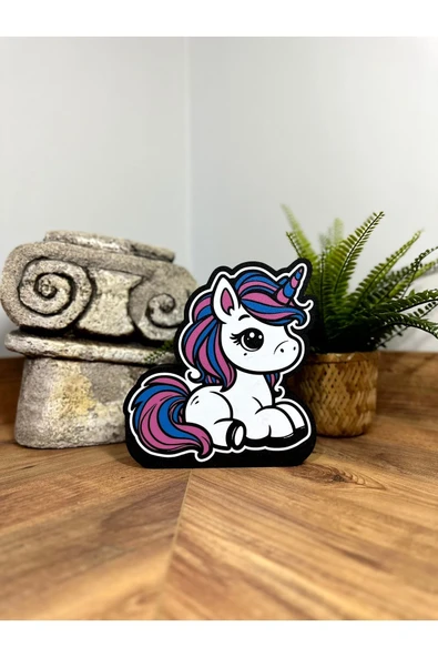 Butik Uniicorn Dekoratif Masa Üstü Led Lamba ürün görseli 1