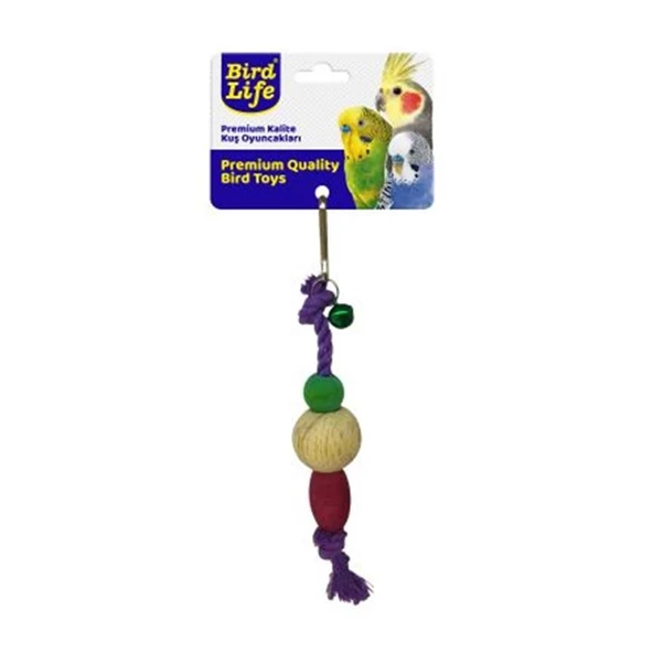 BRD1023-Birdlife İpli Sarkaç Kuş Oyuncağı ürün görseli 1