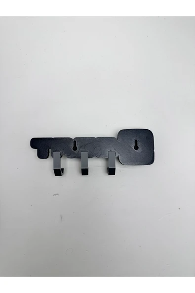 3D Baskı Dekoratif Seat Logo Model Anahtar Askılığı - Resim 5