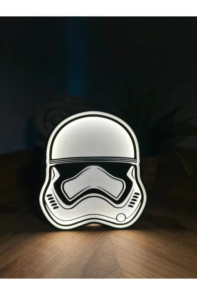 Darth Sidious Dekoratif Masa Üstü Led Lamba - Resim 4