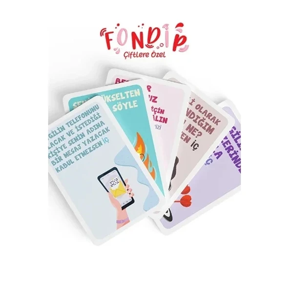 Fondip Çiftlere Özel Kart Oyunu - Resim 5