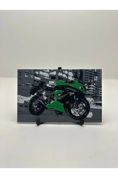 Butik 3D Baskı Motorcu Tablo V5 ürün görseli 1
