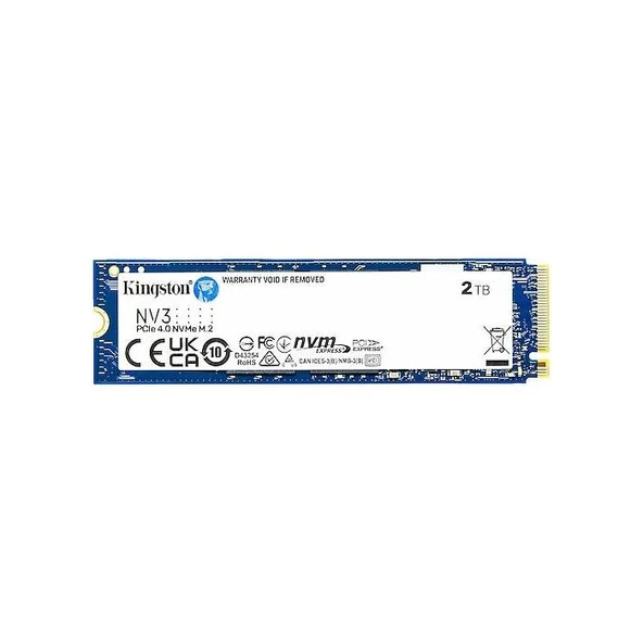 Kingston NV3 SNV3S/2000G PCI-Express 4.0 2 TB M.2 SSD ürün görseli 1