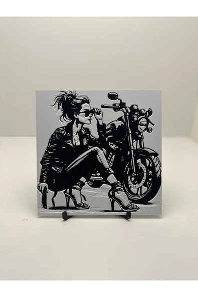 Butik 3D Baskı Motorcu Tablo V3 ürün görseli 1