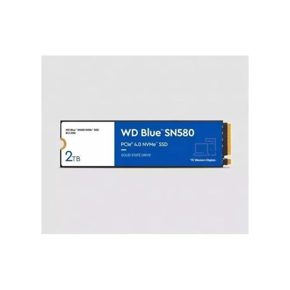 Western Digital BLUE SN580 WDS200T3B0E PCI-Express 4.0 2 TB M.2 SSD ürün görseli 1