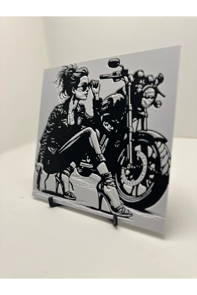 Butik 3D Baskı Motorcu Tablo V3 - Resim 2