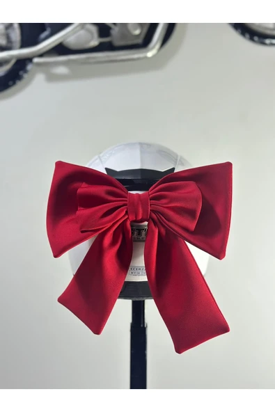 Butik Motor & Motosiklet Kırmızı Çift Fiyonk Kask Aksesuarı Kask Dış Aksesuar ürün görseli 1
