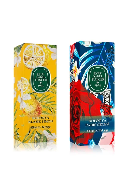 Eyüp Sabri Tuncer 400 Ml Klasik Limon ve Paris Gecesi Kolonyası ürün görseli 1