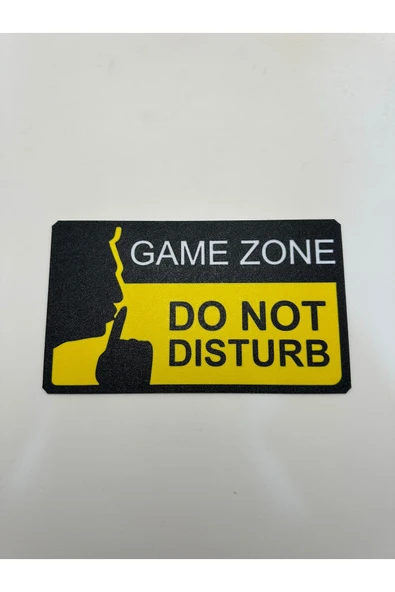 Butik 3d Baskı Gaming Zone Oyuncu Aksesuar Seti - Resim 4